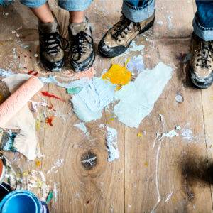 how to clean up after major renovation
