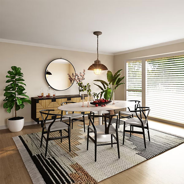 quartz dining table