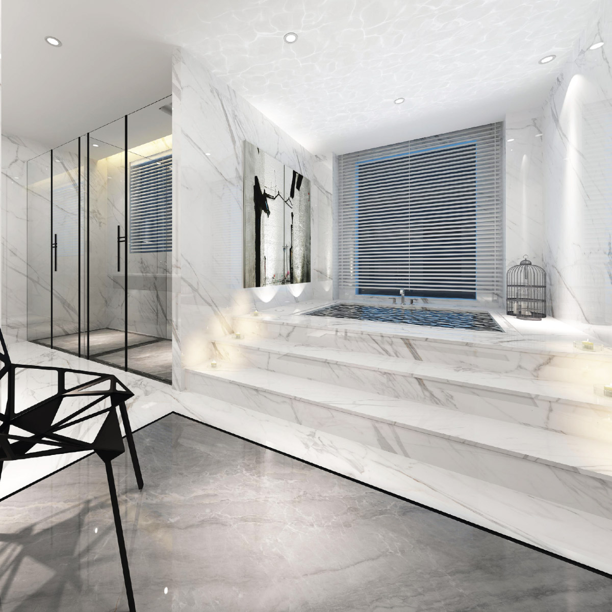sintered stone floor